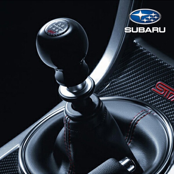 USスバル純正 POM ジュラコン+カーボン調 シフトノブ ブラック STIロゴ入 6M/T用 インプレッサWRX VA系 | WRXハッチバック GR系 | インプレッサWRX GD系 | レガシィB4 BM9| ツーリングワゴン BP系 | フォレスター SJ系 SG系 C1010FG412