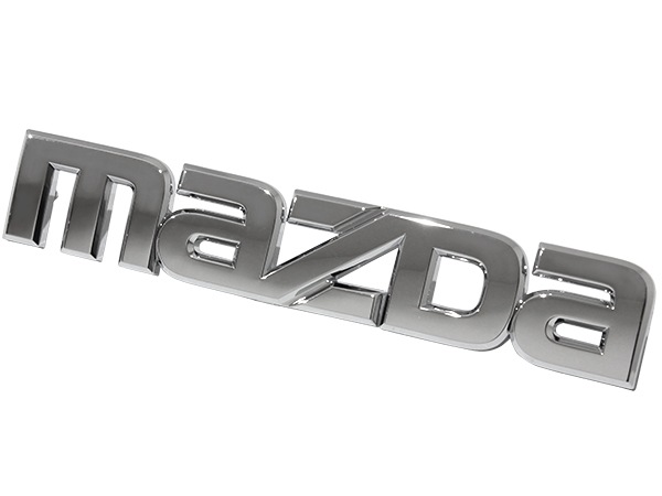 USマツダ純正 海外仕様  MAZDA リアエンブレム (MAZDA2/デミオ DY3W/DY5W/DY3R/DY5R 他)