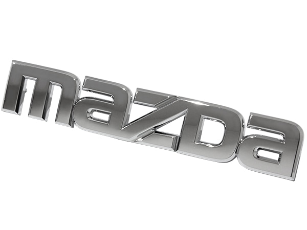 USマツダ純正 MAZDA2 デミオ DY系 平成14年8月-平成19年7月 汎用 リアエンブレム MAZDAロゴ US仕様 北米仕様 USDM