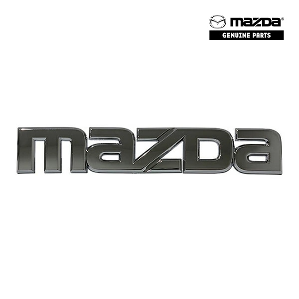 USマツダ純正 MAZDA2 デミオ DY系 平成14年8月-平成19年7月 汎用 リアエンブレム MAZDAロゴ US仕様 北米仕様 USDM
