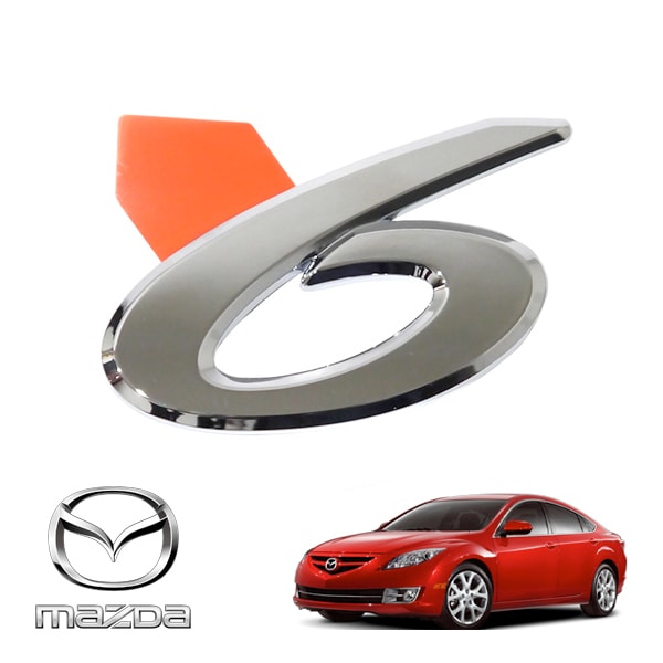 USマツダ純正 海外仕様 MAZADA6 リア エンブレム (2008-2010y MAZDA6/アテンザ))
