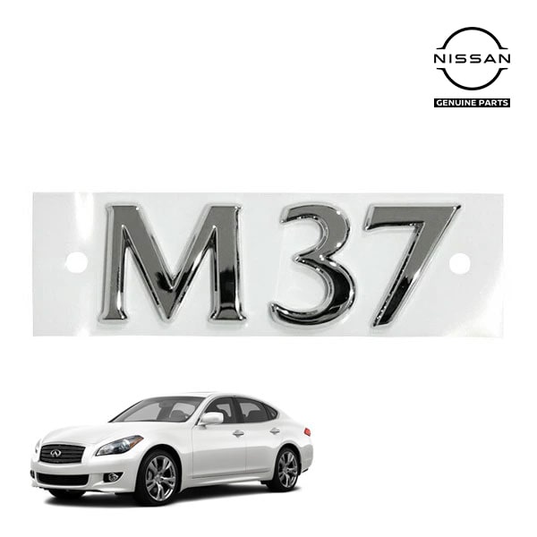 インフィニティ純正 フーガ Y51型 FUGA INFINITI M37 リアエンブレム トランクリッド エンブレム M3 ロゴ 84896-1MA0A US仕様 北米仕様 USDM 輸出仕様 逆輸入