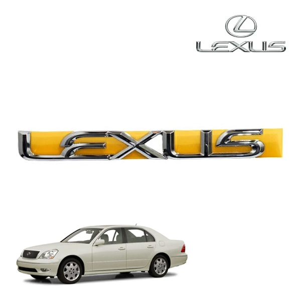USレクサス純正 トヨタ セルシオ 30系 UCF30 UCF31 LEXUS LS 430 リアエンブレム トランクリッド エンブレム LEXUS ロゴ 75441-50090 US仕様 北米仕様 USDM 輸出仕様 逆輸入
