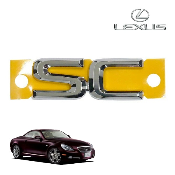 USレクサス純正 SC リアエンブレム エンブレムチューン トランク 02-10y LEXUS SC430 | トヨタ ソアラ 他