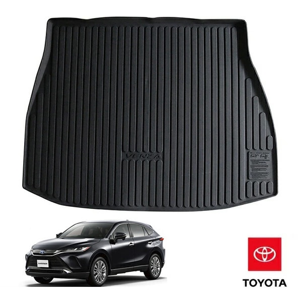 USトヨタ純正 リア カーゴマット ラゲッジマット カーゴライナー トランクマット VENZAロゴ入 トヨタ ハリアー 80系