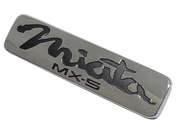 USマツダ純正 MAZDA ユーノス ロードスター 平成1年9月-平成10年1月 NA系  NA8C NA6CE MX-5 ミアータ MIATA初代 汎用 リアエンブレム ブラック miata Mazda MX-5ロゴ トランクエンブレム トランクリッド US仕様 北米仕様 USDM