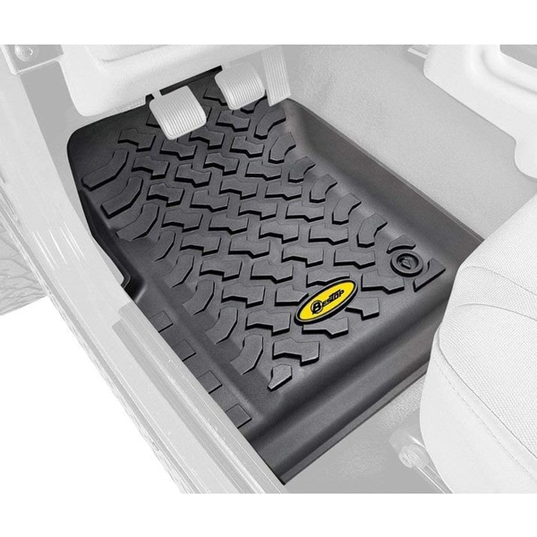 【BESTOP 正規品】BESTOP フロアマット フロント ブラック 5150901 ジープ 97-06y TJラングラー 左ハンドル用 ベストップ