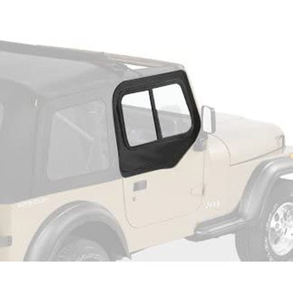 【BESTOP 正規品】BESTOP アッパー ドアスライダー(スチールハーフドア用) ブラック 5178615 88-95y YJラングラー 