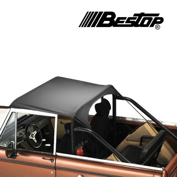 【BESTOP 正規品】トヨタ TOYOTA ランドクルーザー 40系 Traditional ビキニトップ ブラッククラッシュ 5254001 べストップ