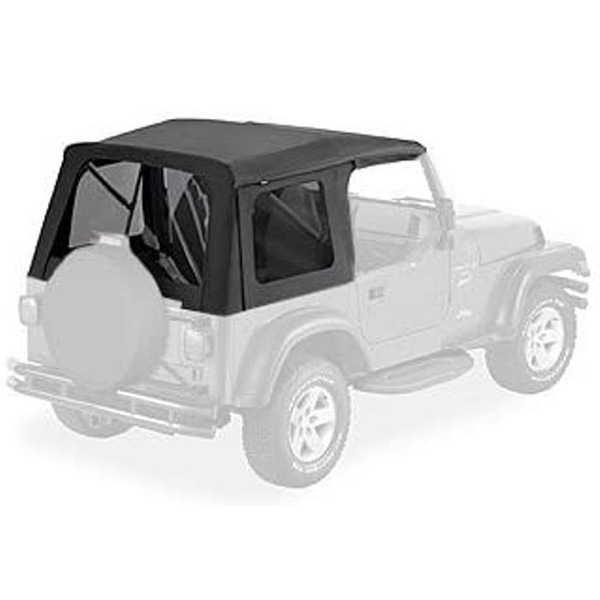 【BESTOP 正規品】BESTOP Supertop Classic ソフトトップ(交換用) ブラック 5470915 97-06y TJラングラー