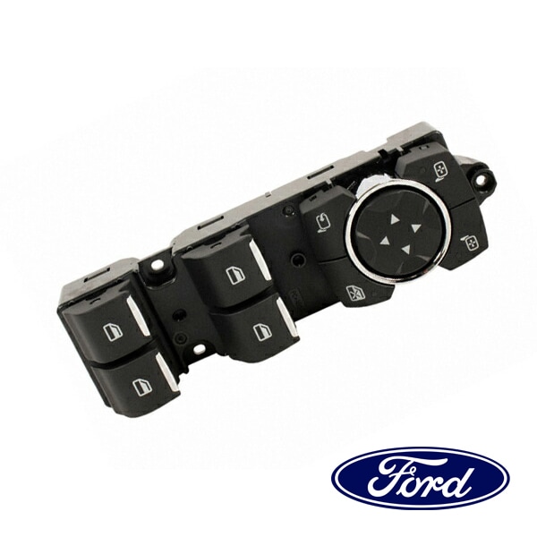 フォード純正 パワーウインドスイッチ メイン フロントドア 左側 LH 運転席側 ブラック GB5Z14529AA 16y- エクスプローラー