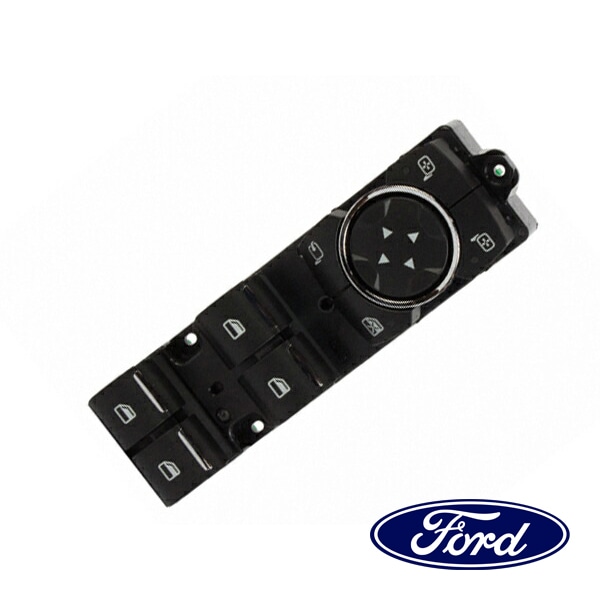 フォード純正 パワーウインドスイッチ メイン フロントドア 左側 LH 運転席側 ブラック GB5Z14529DA 16y- エクスプローラー