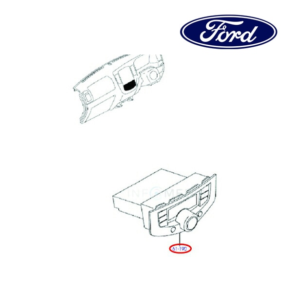 フォード純正 A/Cコントロール スイッチ EW056119ZB 08-12y エスケープ