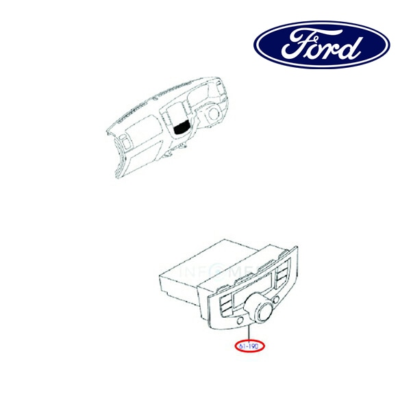 フォード純正 A/Cコントロール スイッチ EW076119ZA 08-12y エスケープ