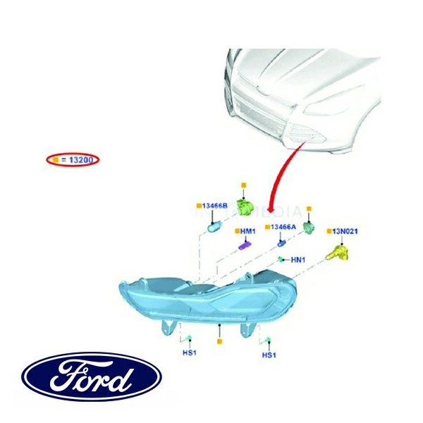 フォード純正 13-16y FORD クーガ パーキングランプ 左側 LH 運転席側 1849467