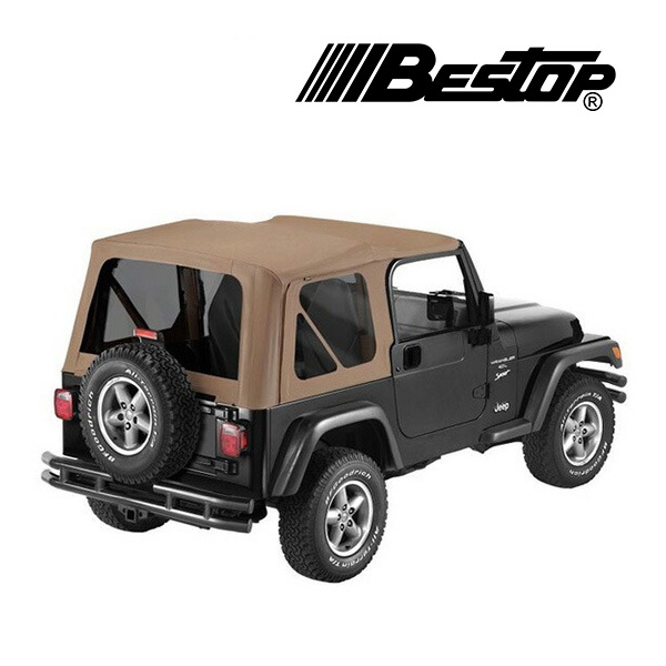 【BESTOP 正規品】BESTOP SUPERTOP NXコンプリートソフトトップ スパイス 5472037 97-06y TJラングラー 