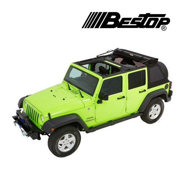 BESTOP 正規品】ジープ JEEP JK ラングラー 4ドア Trektop Glide