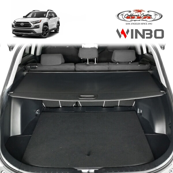 【WINBO 正規品】トヨタ RAV4 50系 専用 トノカバー ラゲッジシェード ロールシェード プライバシー保護 目隠し ラゲッジスペース  サンシェード 日除け ウインボー