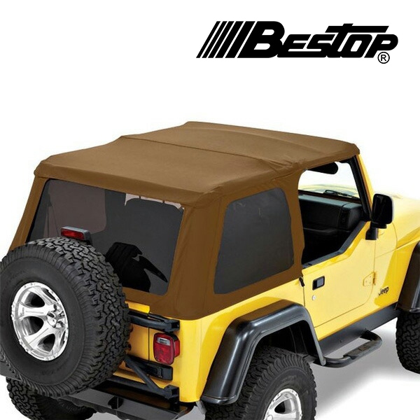 【BESTOP 正規品】BESTOP Trektop NX ハードウェア用 ソフトトップ(交換用) スパイス 5282037 97-06y TJラングラー