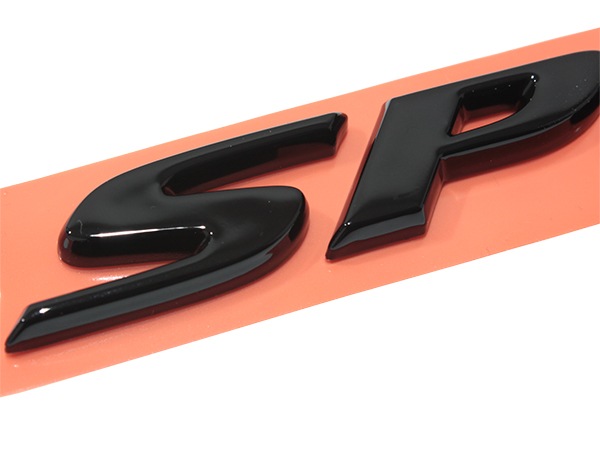 USホンダ純正 HFP リア SPORT スポーツ エンブレム グロスブラック リヤ マーク シビック ハッチバック アコード ヴェゼル CR-V