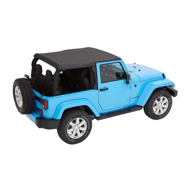 【BESTOP 正規品】BESTOP TREKTOP NX ソフトトップ ブラック 5685217 07-18y JK ラングラー 2ドア