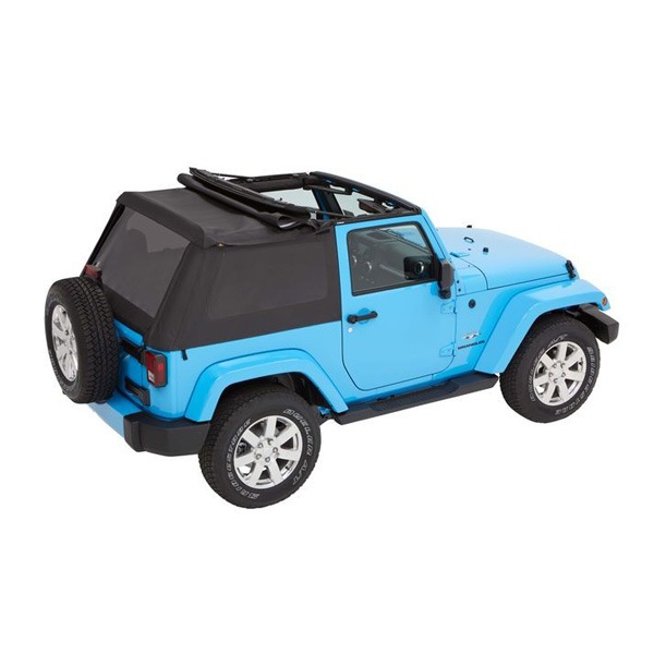 【BESTOP 正規品】BESTOP TREKTOP NX ソフトトップ ブラック 5685235 07-18y JK ラングラー 2ドア