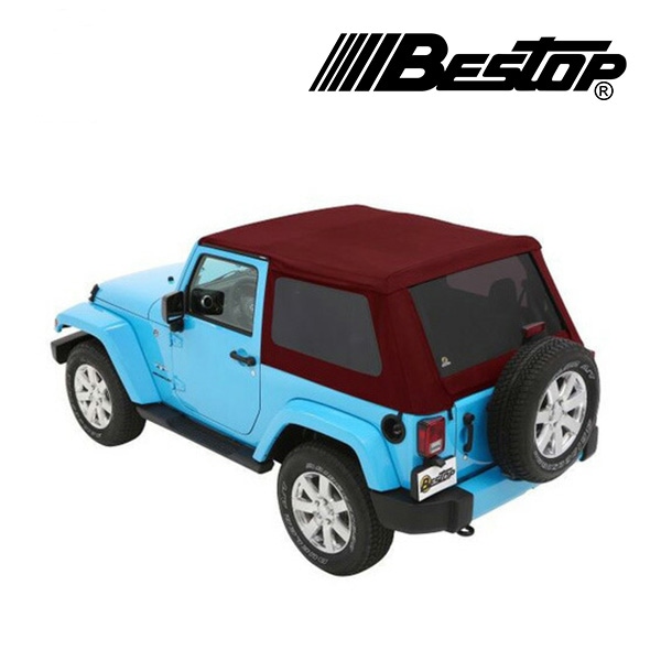 【BESTOP 正規品】BESTOP TREKTOP NX ソフトトップ レッドペッパー 5685268 07-18y JK ラングラー 2ドア