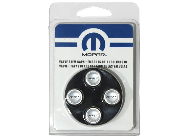 MOPAR純正 エアバルブキャップ（シルバー/SRTロゴ） ダッジ チャージャー チャレンジャー マグナム ジープ グランドチェロキー