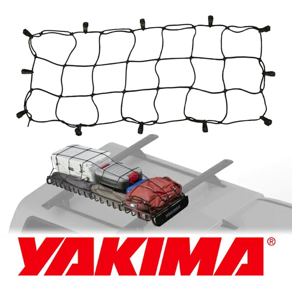 【YAKIMA 純正品】 ヤキマ スキニーウォーリア ルーフラック用 カーゴネット ルーフマウントカーゴラック ルーフバスケット 約139cm×55cm 8007018
