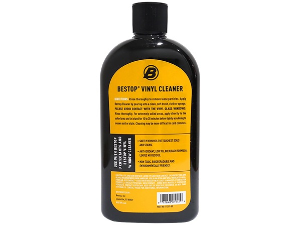 【BESTOP 正規品】ベストップ サンライダー ソフトトップ 幌 専用 クリーナー 汚れ落とし お手入れ 16オンス/475ml 11211-00