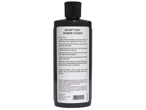 【BESTOP 正規品】BESTOP ビニールウインドウ クリーナー(8オンス/236ml) 11213-00