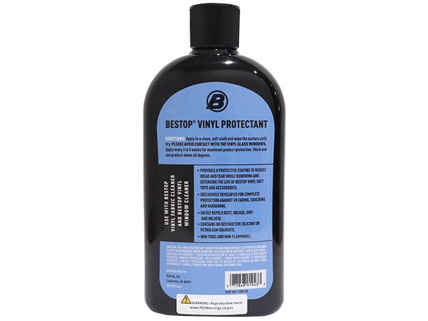 【BESTOP 正規品】BESTOP ソフトトップ(ブラックダイアモンド用) 保護剤(16オンス/475ml) 11212-00