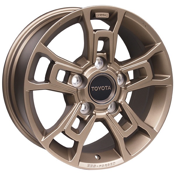 USトヨタ純正 TRD Pro×BBS ヘリテージエディション 18インチホイール マットブロンズ 4本セット JWL刻印あり センターキャップ付 TOYOTA ランドクルーザー 200系 ランクル
