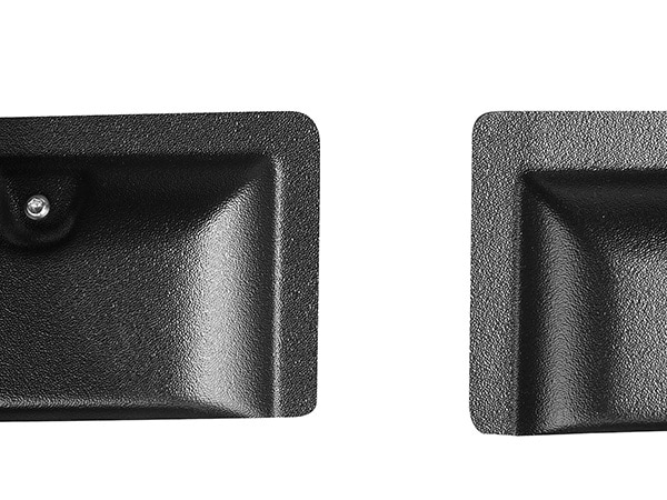 Tough Guard タフガード FormFit ドアバイザー/4PC 07-18y JK ラングラー アンリミテッド ボルト留めポケットスタイル風