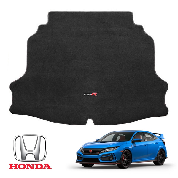 UKホンダ純正 Type R ロゴ入 リア カーゴマット カーペット ブラック トランクマット カーゴライナー  FK系 シビックハッチバック タイプR