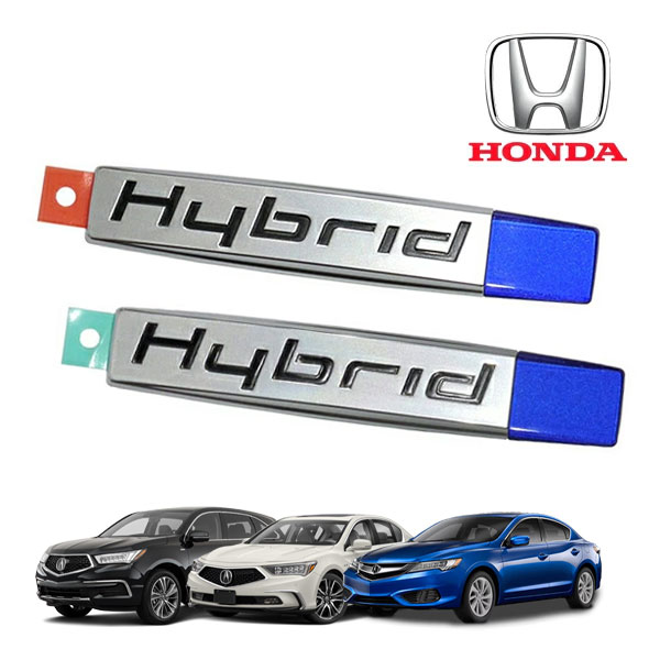 ACURA純正 13-20y ホンダ レジェンド ILX RLX MDX HYBLID サイドエンブレム 左右セット