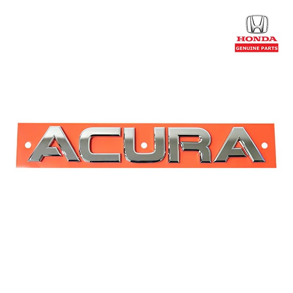 アキュラ純正 ホンダ HONDA レジェンド KB系 平成16年10月-平成24年7月 アコード CU系 平成20年12月-平成25年3月  ACURA RL RDX TL  ZDX TSX MDX 汎用 リアエンブレム ACURAロゴ 両面テープ トランクエンブレム トランクリッド US仕様 北米仕様 USDM 75711-SJA-A01