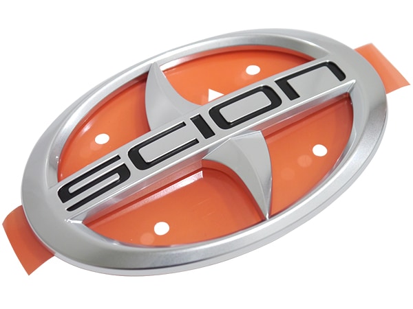 USサイオン純正 フロント エンブレム エンブレム シルバー FR-S SCION