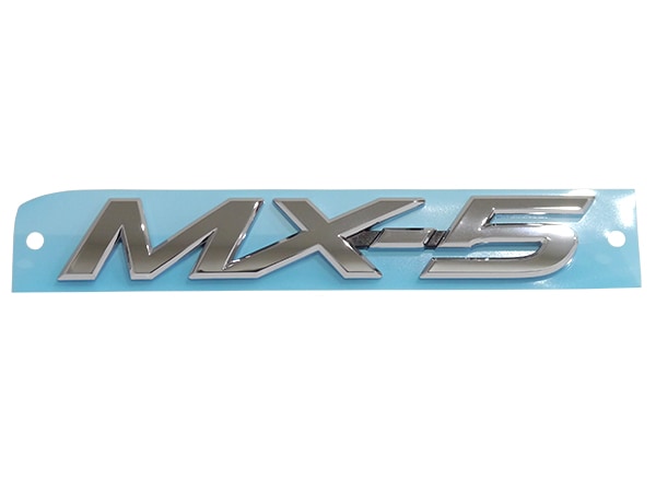USマツダ純正 MAZDA  ロードスター ND系 平成27年5月-現行  MX-5ミアータ リアエンブレム MX-5ロゴ 両面テープ トランクエンブレム トランクリッド US仕様 北米仕様 USDM NA1P51721