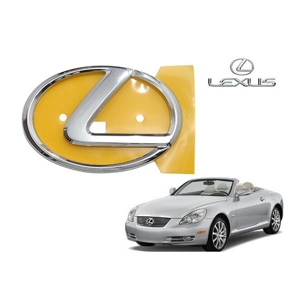 USレクサス純正 02-10y SC430 フロントグリルエンブレム 90975-02028 トヨタ ソアラ 40系