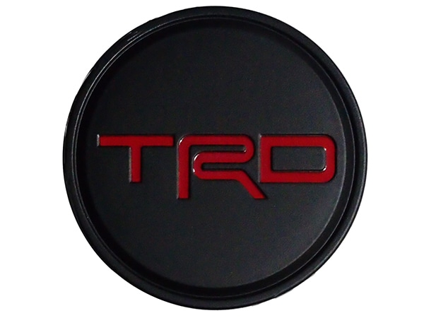 USトヨタ純正 TRD OFF-ROAD 18インチホイール センターキャップ PT280-03200-02(マットブラック/レッドロゴ) トヨタ RAV4(50系) ※RAV4 Adventure OFFROAD package専用18インチホイール装着車