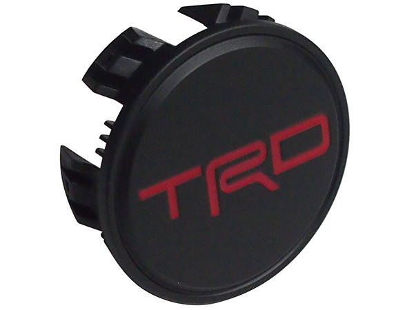 USトヨタ純正 TRD OFF-ROAD 18インチホイール センターキャップ PT280-03200-02(マットブラック/レッドロゴ) トヨタ RAV4(50系) ※RAV4 Adventure OFFROAD package専用18インチホイール装着車