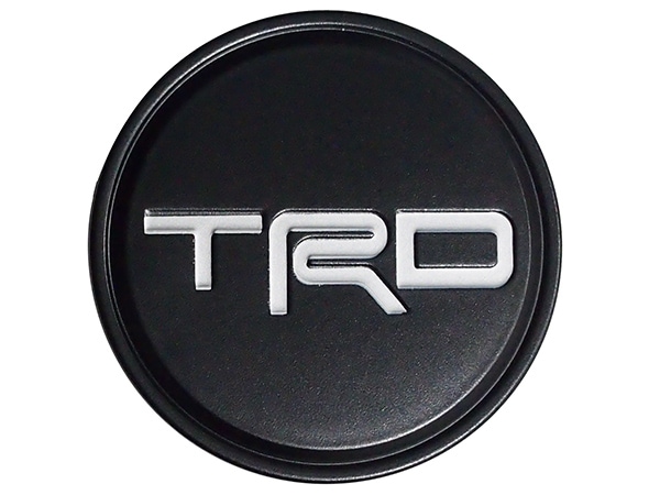 USトヨタ純正 TRD OFF-ROAD 18インチホイール センターキャップ PT280-42200-02(マットブラック/ホワイトロゴ) トヨタ RAV4(50系) ※RAV4 Adventure OFFROAD package専用18インチホイール装着車