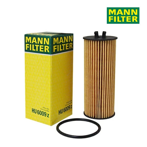 MANN FILTER オイルフィルター オイルエレメント HU6009Z （2011-2013y クライスラー300（3.6L）、チャージャー（3.6L）、グランドチェロキー（3.6L）他）