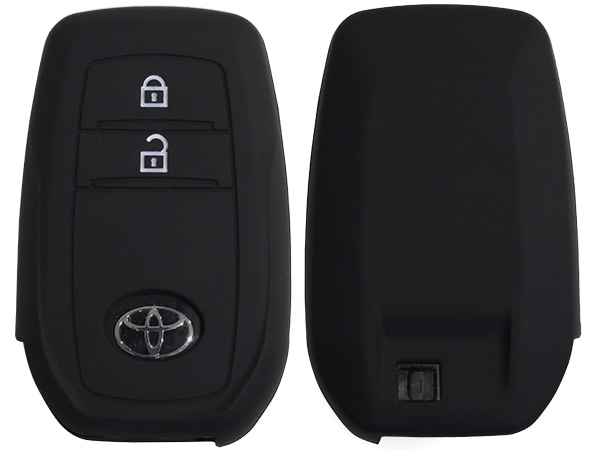 トヨタ ハイラックス GUN125 ピックアップ レボ HILUX REVO シリコン キーカバー/ブラック キーレスカバー/リモコンカバー/キーケース/リモコンケース