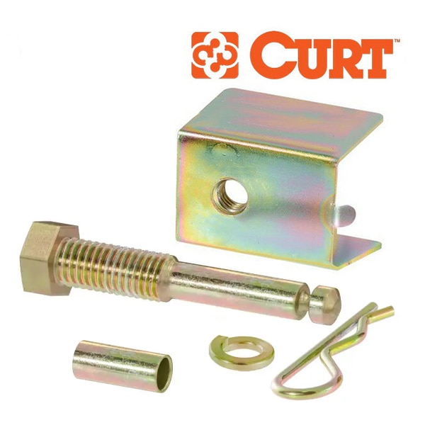【CURT 正規品】 トレーラーヒッチ ガタつき防止キット ヒッチピン 22323 2インチ角用 約50mm