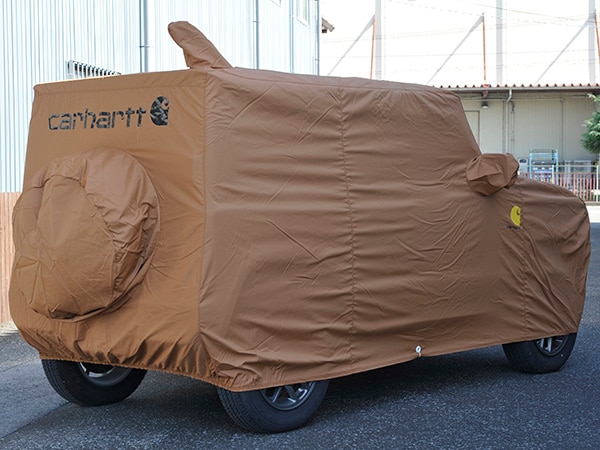 【CoverCraft 正規品】 専用設計 カーカバー/Carhartt BROWN CCH18146CB 2018y- スズキ ジムニー JB64W ジムニーシエラ JB74W ボディカバー ボディーカバー カバークラフト