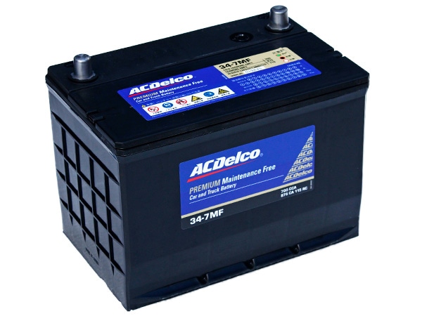【日本正規品】AC DELCO ACデルコ アメリカ車用 バッテリー 34-7MF メンテナンスフリー TJラングラー/JK ラングラー/チェロキー/ナイトロ/グランドボイジャー