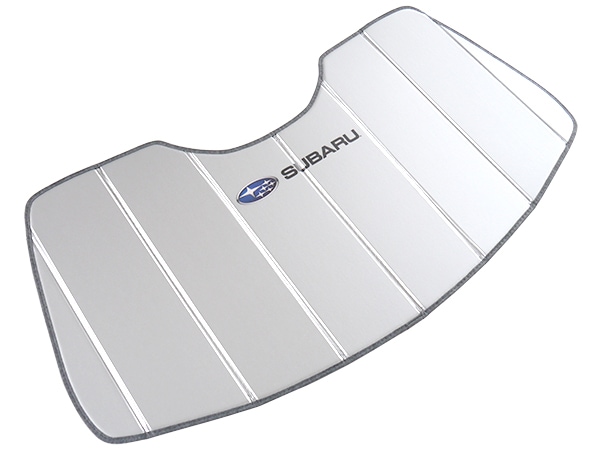 USスバル純正 専用設計 SUBARUロゴ入 サンシェード シルバー 吸盤不要
