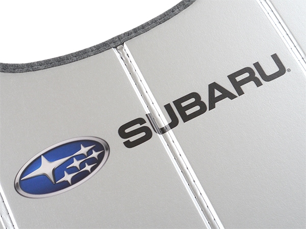 USスバル純正 専用設計 SUBARUロゴ入 サンシェード シルバー 吸盤不要